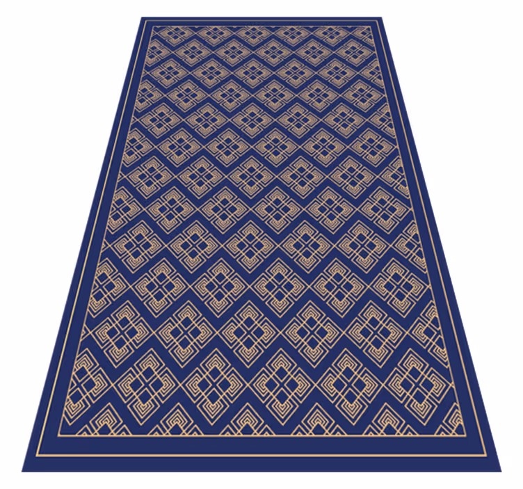 Vinyl Teppich Mandala geometrisches Mosaik - TenStickers
