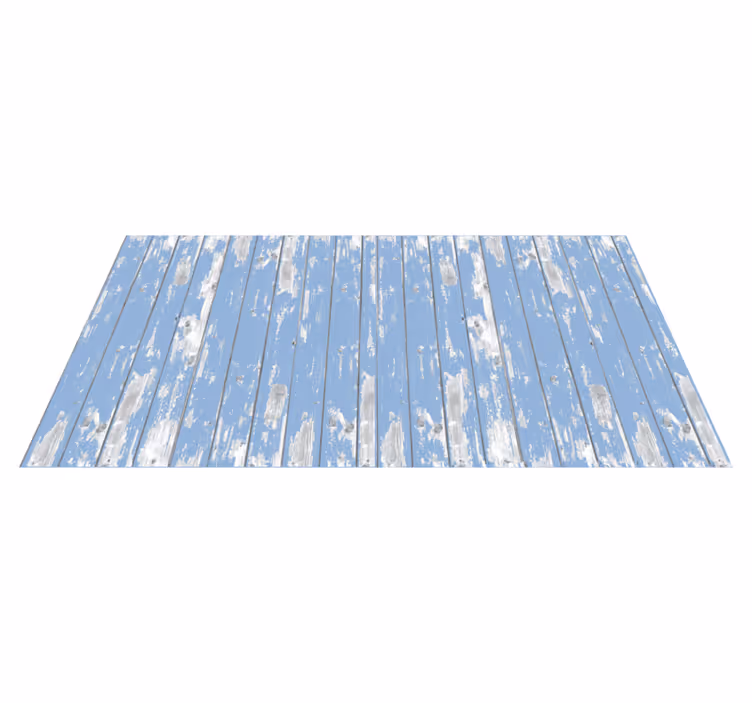 Vinyl Teppich Textur holzpaneele im used-look - TenStickers