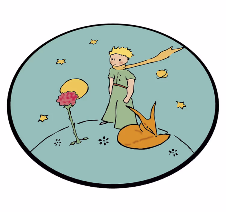 Vinyl Teppich Kinderzimmer märchenfigur - TenStickers