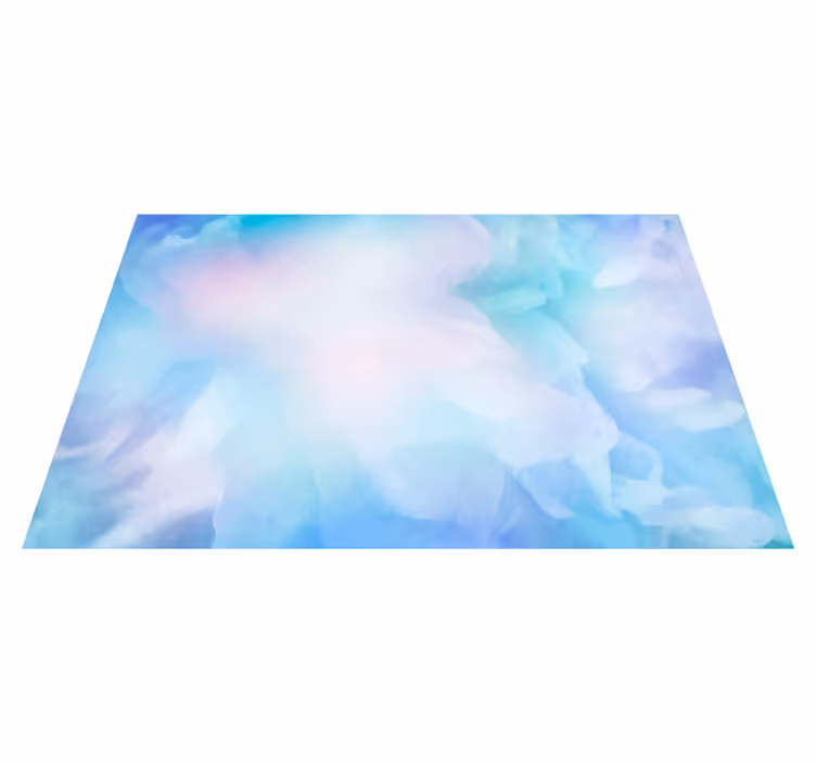 Vinyl Teppich Natur wolkiger Himmel - TenStickers