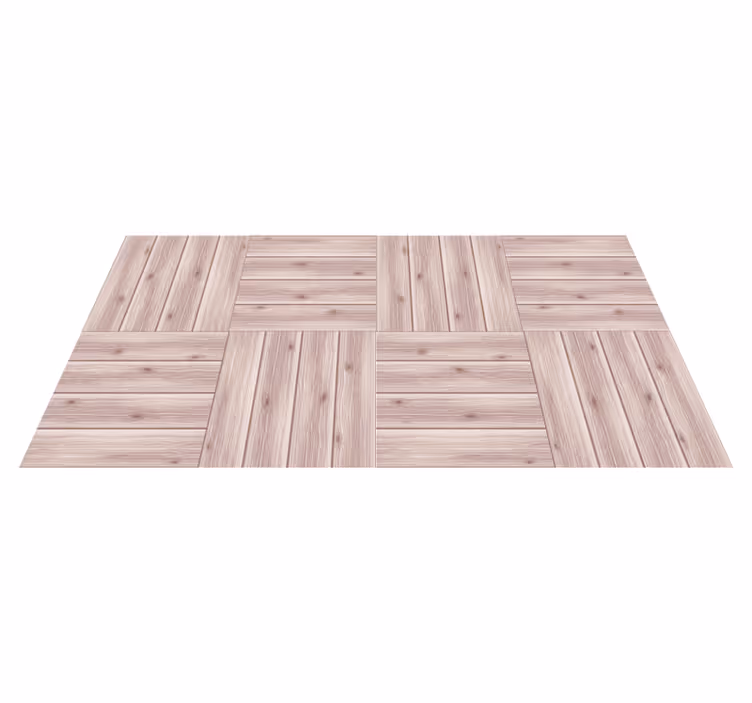 Vinylteppich Holzoptik holzbrettsimulation - TenStickers