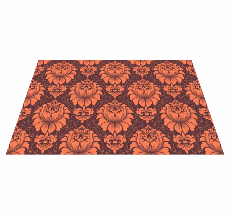 Vinyl Teppich Mandala verzierte symmetrie - TenStickers