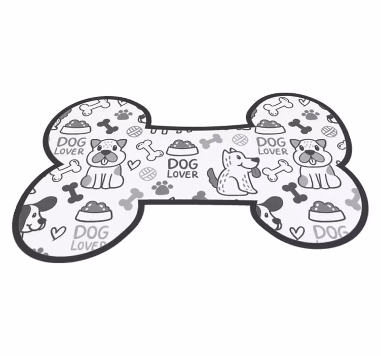 Vinyl Teppich Tiere welpen verspieltheit - TenStickers