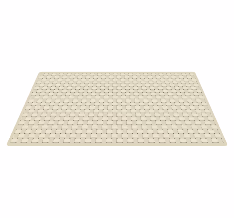 Vinyl Teppich Textur geflochtene Struktur - TenStickers