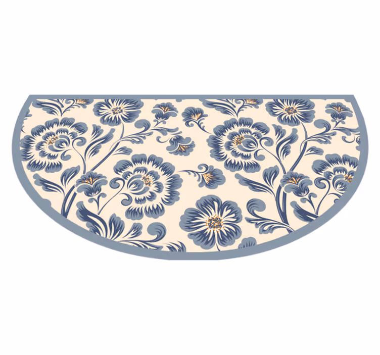 Vinyl Teppich Blumen floraler eingangsverstärker - TenStickers