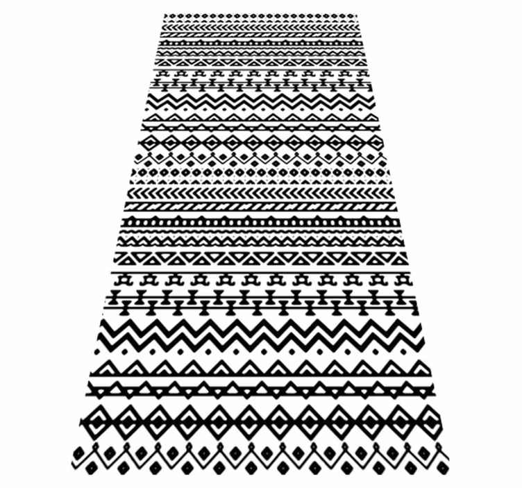 Vinyl Teppich Weltkarte stammes-muster-dekor - TenStickers