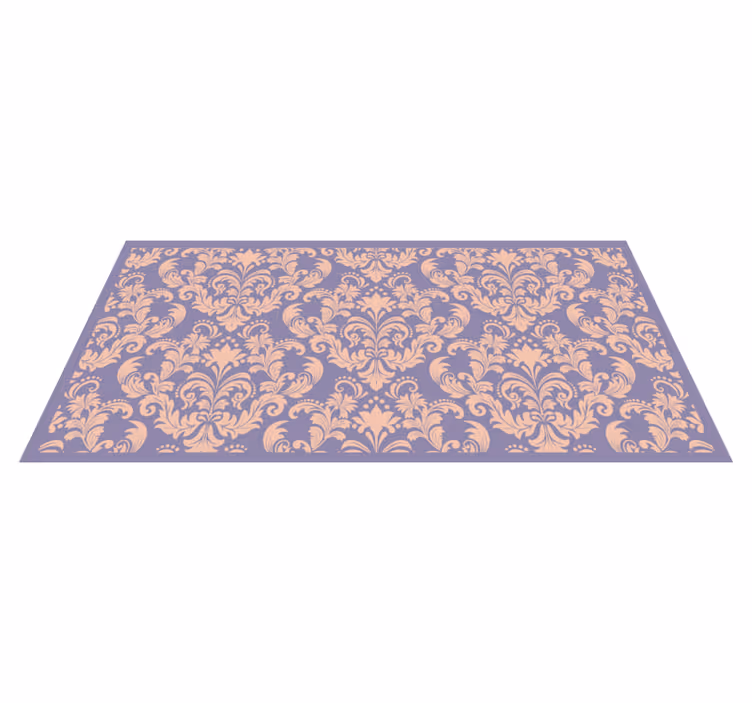 Vinyl Teppich Textur barockes musterdetail - TenStickers