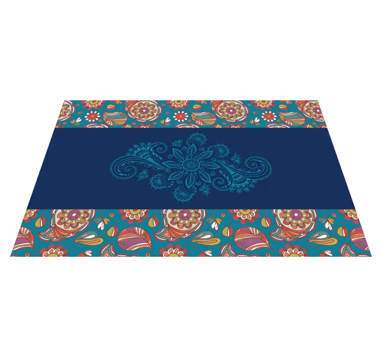 Vinyl teppich mandala als läufer - TenStickers