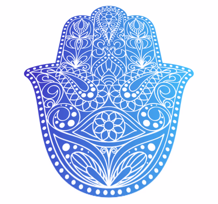 Vinyl teppich mandala inspiriert von dekor - TenStickers