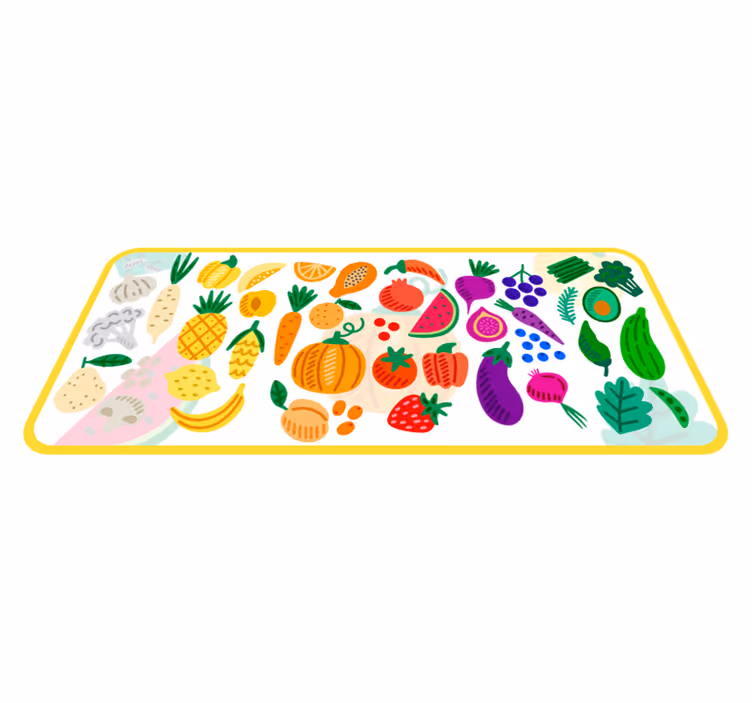 Vinyl Teppich Küche Gesunde ernährung - TenStickers