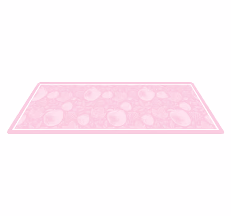 Vinyl Teppich Baby pastellfarbenes blasenmotiv - TenStickers