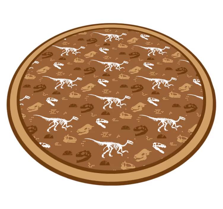 Vinylteppich kindlich dinosaurier-motive - TenStickers