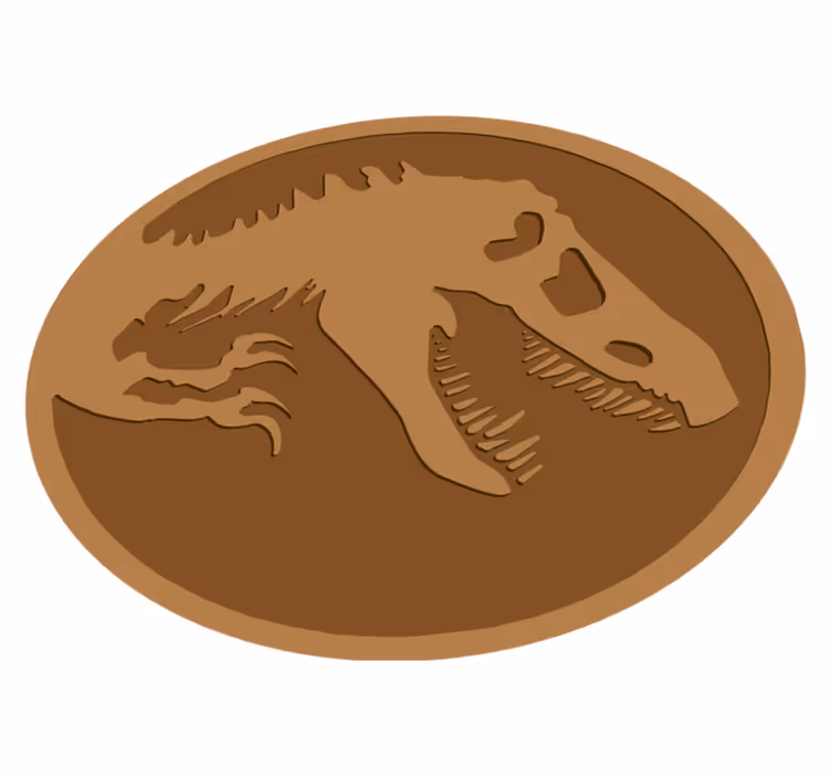 Vinylteppich Tiere Dinosaurierskelett - TenStickers