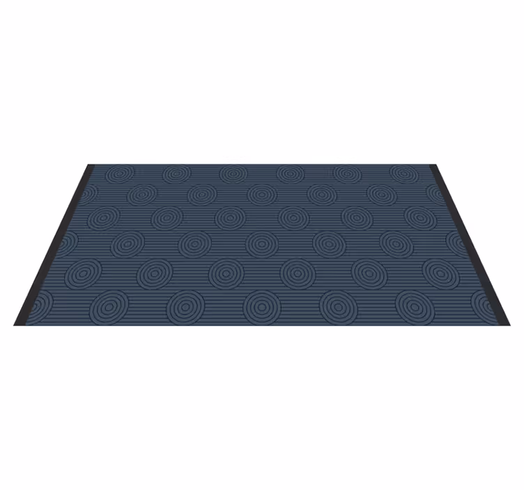 Vinylteppich geometrisch Geometrische kreise und linien - TenStickers