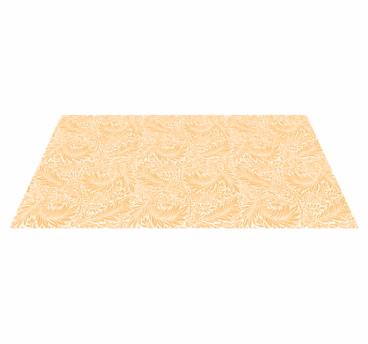 Vinyl Teppich Blumen botanisches blattmuster - TenStickers