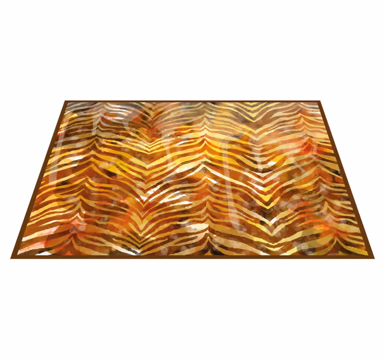 Vinyl Teppich Tiermuster safari-ambiente - TenStickers
