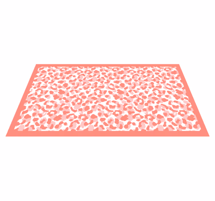 Vinyl Teppich Tiermuster weiches leopardenmuster - TenStickers