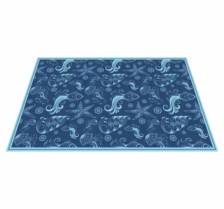 Vinyl Teppich Natur unterwassermotiv - TenStickers