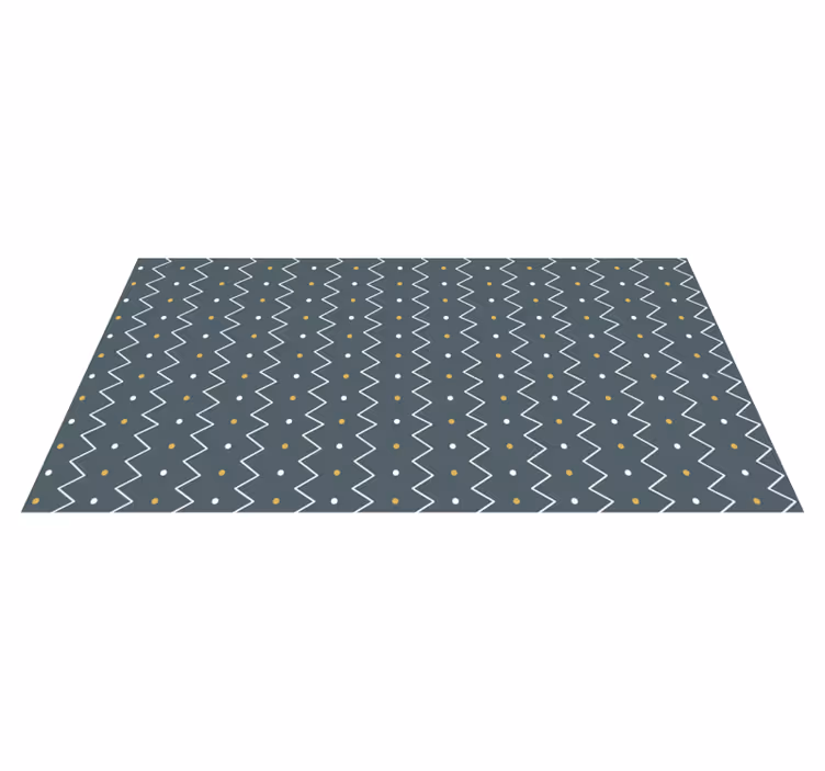 Vinyl Teppich gestreift chevron-zickzack-stil - TenStickers