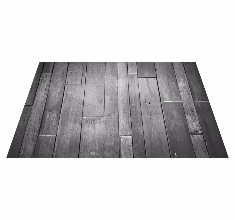 Vinylteppich Holzoptik modernes graues finish - TenStickers