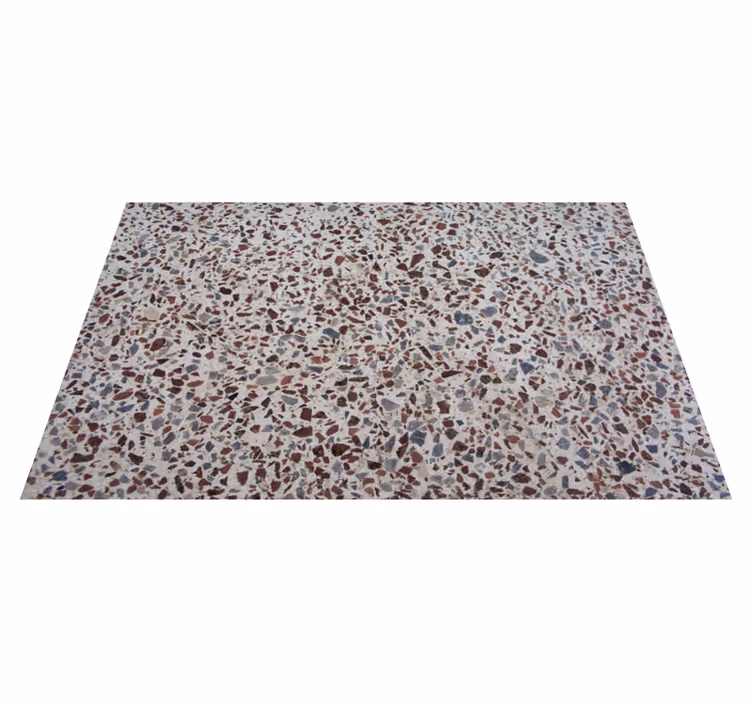 Vinyl Teppich Steinoptik granitmosaik - TenStickers