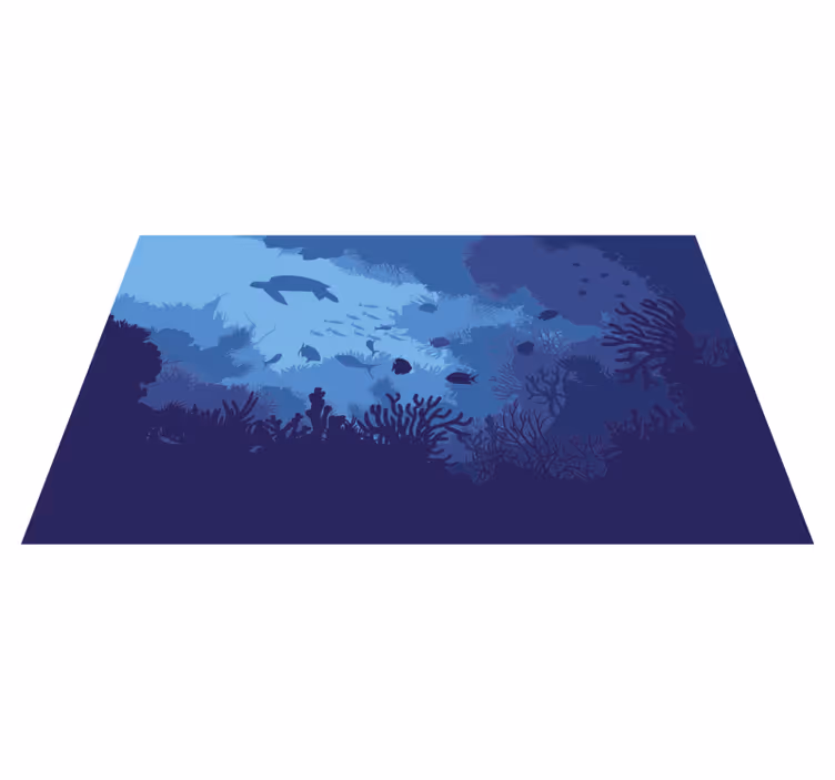 Vinylteppich Natur Unter Wasser leben ozean - TenStickers