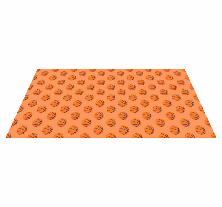 Vinyl Teppich Spiele basketball-konzept - TenStickers