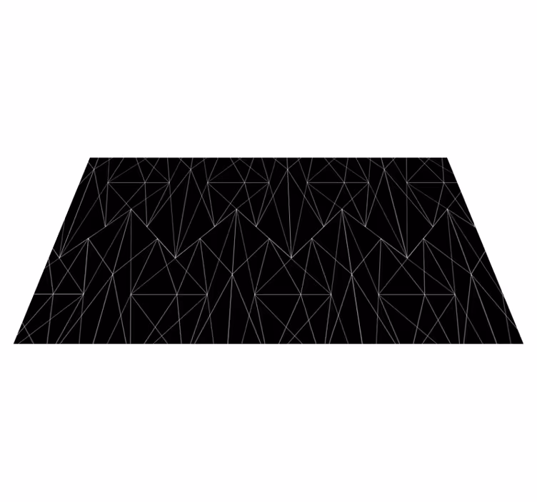 Vinyl Teppich geometrisch stilvoller stil - TenStickers
