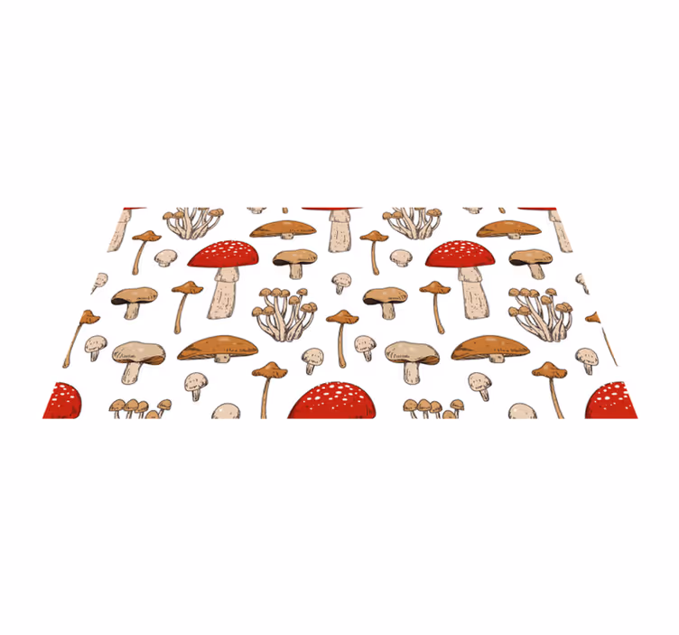 Vinyl Teppich Natur pilz-traumlandschaft - TenStickers