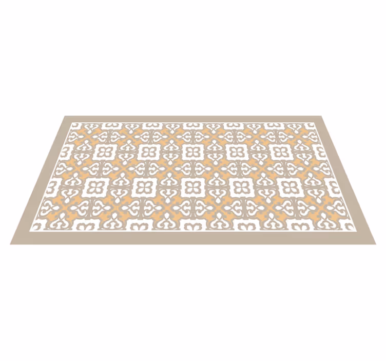 Vinyl teppich mosaik mit eleganten mustern - TenStickers