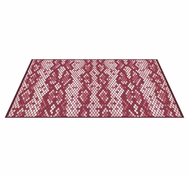Vinyl Teppich Textur diamant-mosaik-muster - TenStickers