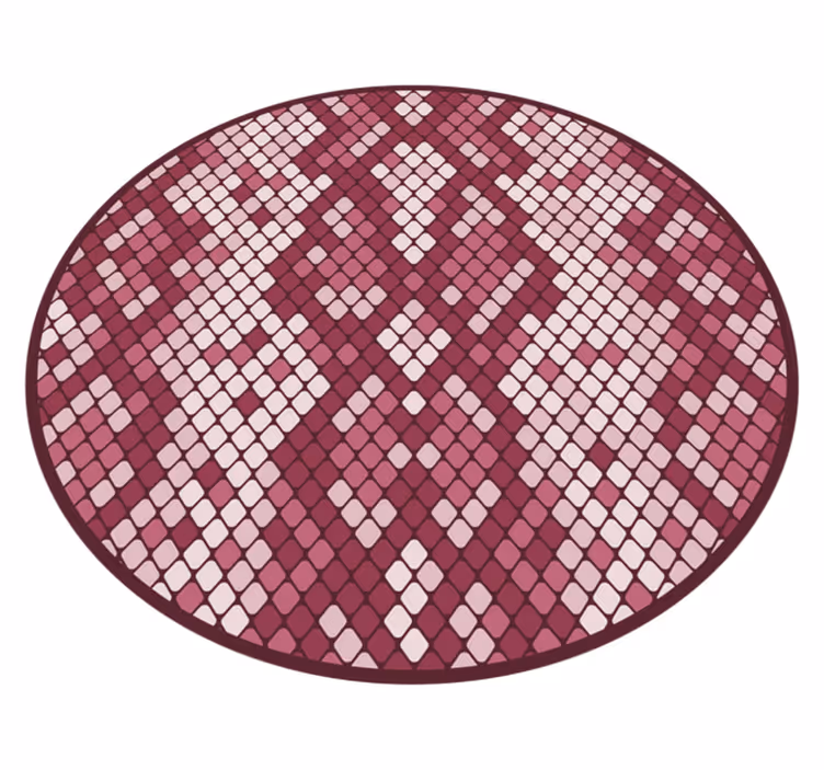 Vinyl Teppich Textur rautenmuster-mix - TenStickers
