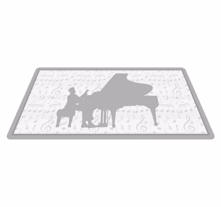 Vinyl Teppich Events musikalische darbietungsszene - TenStickers