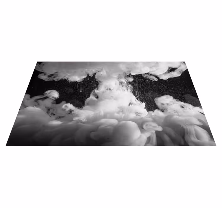 Vinylteppich kindlich flauschige wolkenformation - TenStickers
