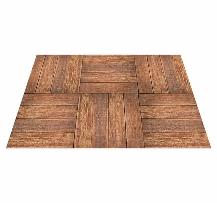 Vinylteppich Holzoptik planke braune textur - TenStickers