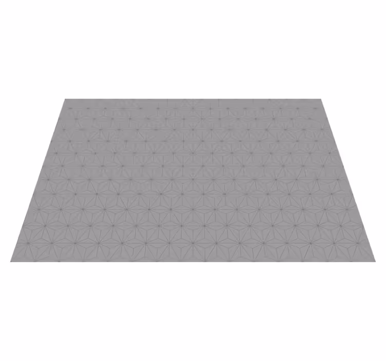 Vinylteppich modern Graue betondreiecke - TenStickers