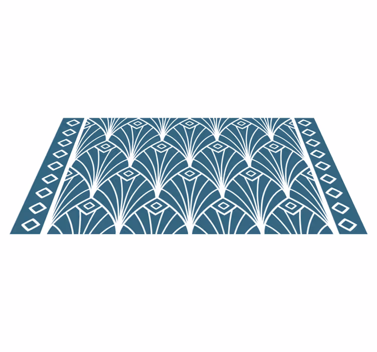 Vinylteppich kindlich art-deco-muster - TenStickers