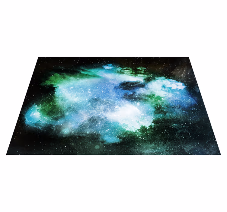 Vinylteppich Natur Sehr erstaunlicher kosmischer regen - TenStickers