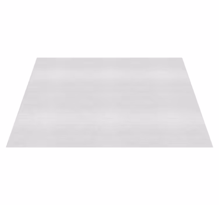 Vinyl teppich bad in weicher weißer textur - TenStickers