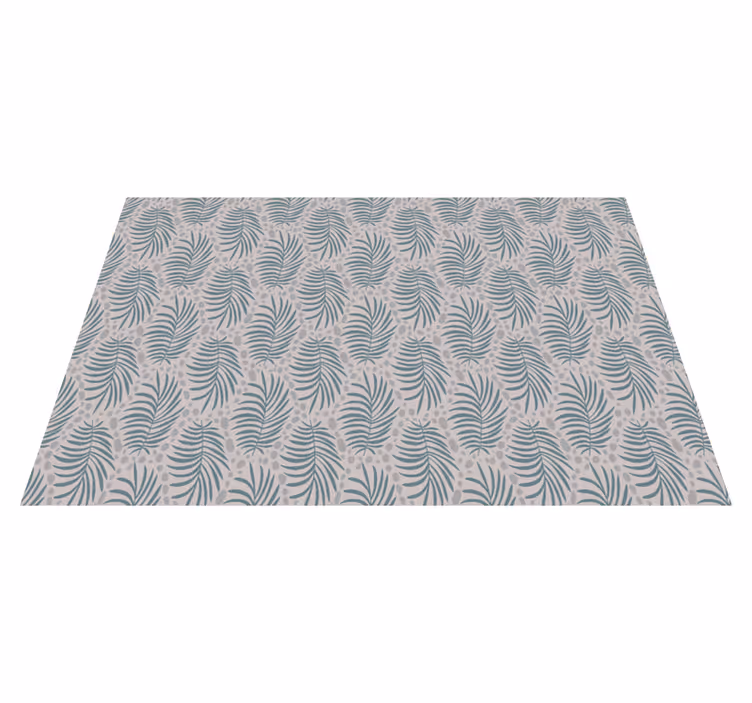 Vinyl Teppich Natur blattgrün-motiv - TenStickers