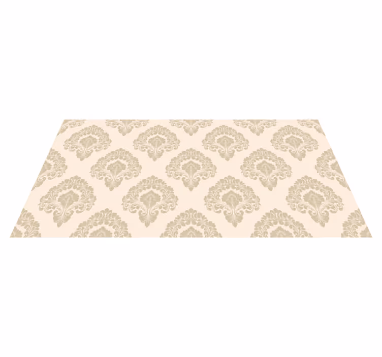 Vinyl teppich modern mit klassischem ornamente-muster - TenStickers