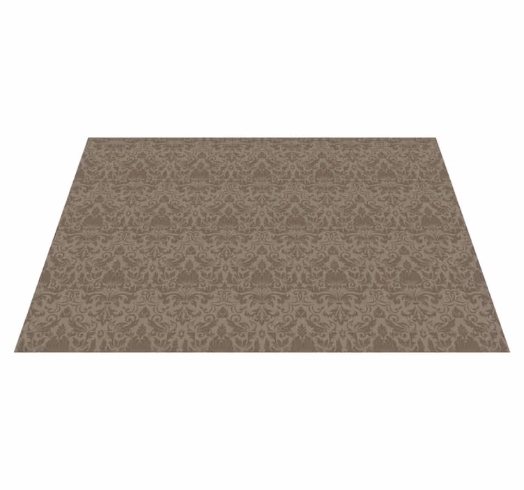 Vinylteppich Vintage elegantes Barockmuster - TenStickers