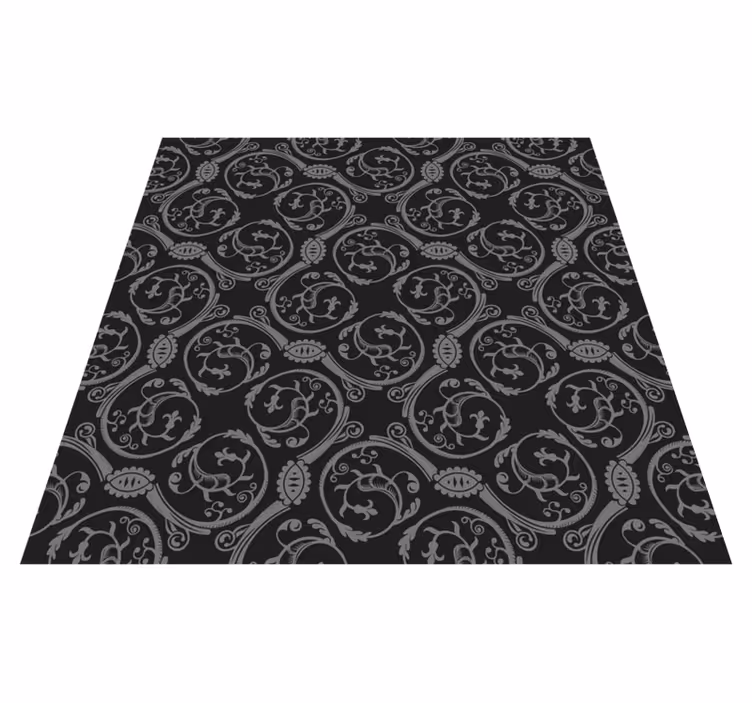Vinyl Teppich Mandala verziertes Mandala-Muster - TenStickers