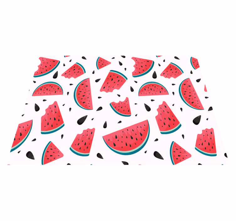 Vinyl Teppich Kinder Wassermelonen - TenStickers