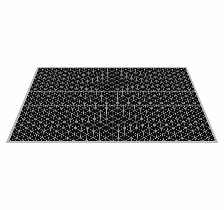 Vinyl Teppich geometrisch geometrisches musterensemble - TenStickers