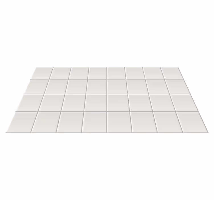 Vinyl Teppich Fliesenoptik keramiksimulation - TenStickers