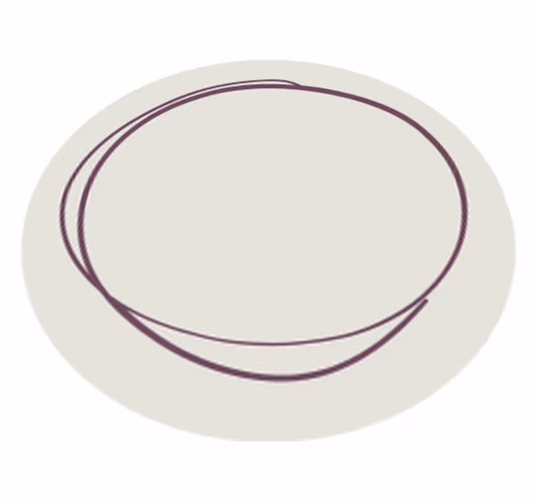 Vinylteppich minimalistisch Minimalistisches rosa linienmuster - TenStickers