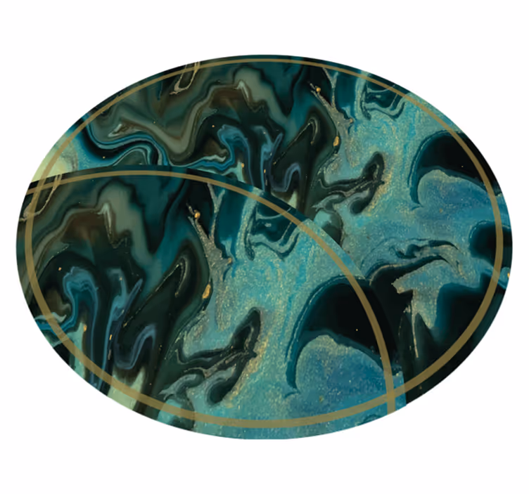 Vinyl Teppich Textur abstraktes Marmor-Muster - TenStickers