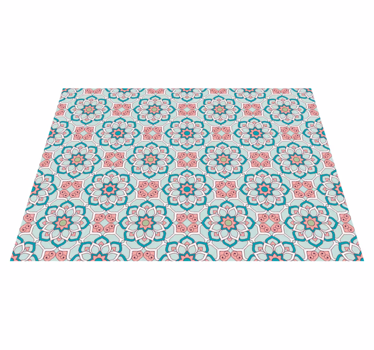 Vinyl Teppich Fliesenoptik fliesen-Effekt-Muster-Overlay - TenStickers
