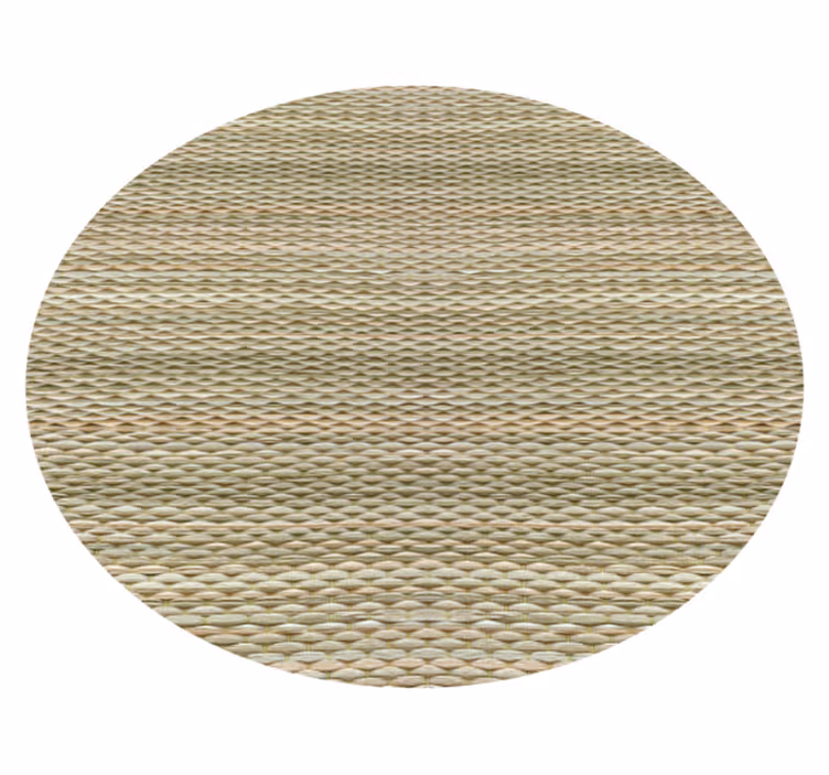 Vinylteppich ethnisch stroh Textur - TenStickers